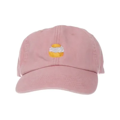 Honkbalpet (Roze) van Foodora Katoen