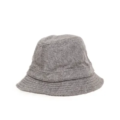 Buckethatt (Grå, Vit) från WeSC Polyester, Ull