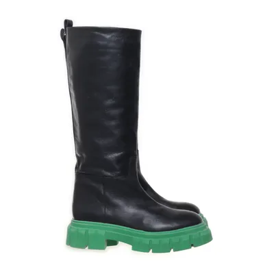 Stövlar (Svart, Grön) från Marzio