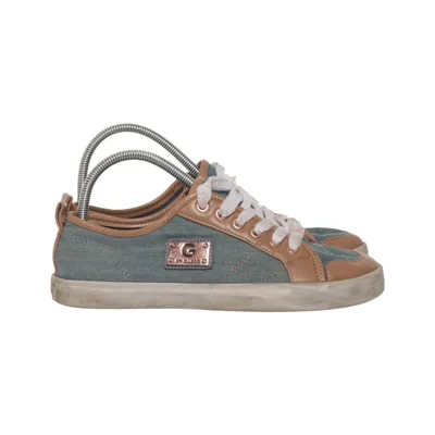 Canvas shoes (Blue, Brown, White) from G by Guess