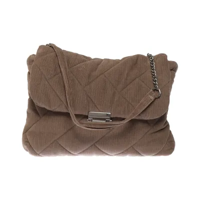 Shoulder-bag (Brown) from Zara Cotton, Polyester