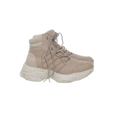 Bottes à lacets (Beige) de DinSko