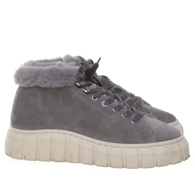 Laced boots (Gray, White) from Garment Project