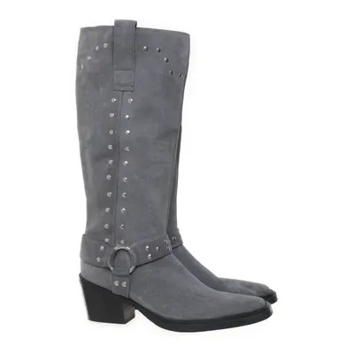 Cowboy boots (Gray) from NA-KD