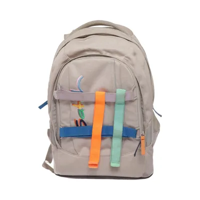 Backpack (Beige, Multicolored) from Satch