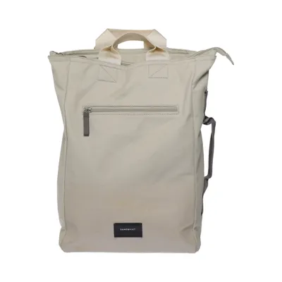 Backpack (Beige) from Sandqvist Organic cotton, Recycled polyester