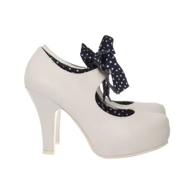 Pumps (Vit) från Lola Ramona