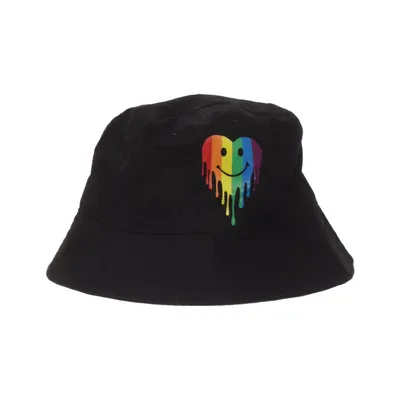Bucket hat (Black, Multicolored) from MYU Cotton