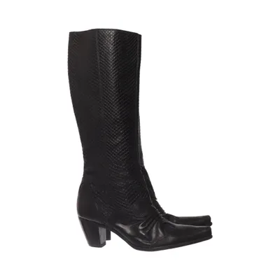 Stiefel (Schwarz) von Arezzo Leder