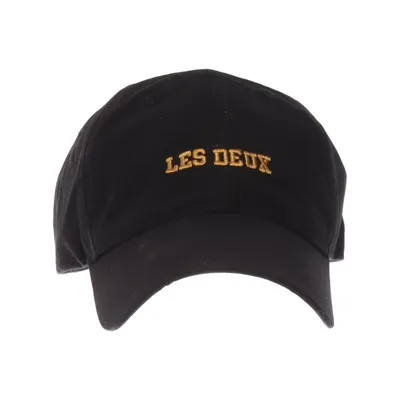 Baseball-Mütze (Schwarz) von Les Deux Recycelte Baumwolle