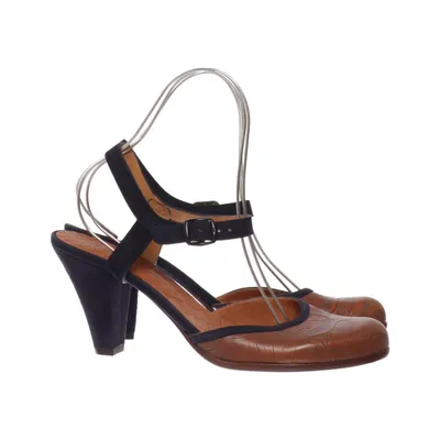 High heel sandals (Brown, Black) from Chie Mihara Leather