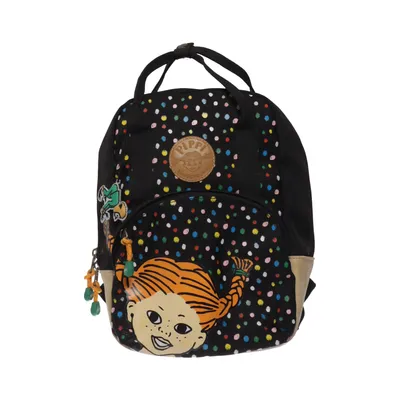 Ryggsäck (Svart, Flerfärgad, Beige) från Pippi Långstrump