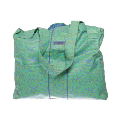 Diaper bag (Green, Blue, Multicolored) from BabyBjörn Cotton, Polyester, Polyurethane