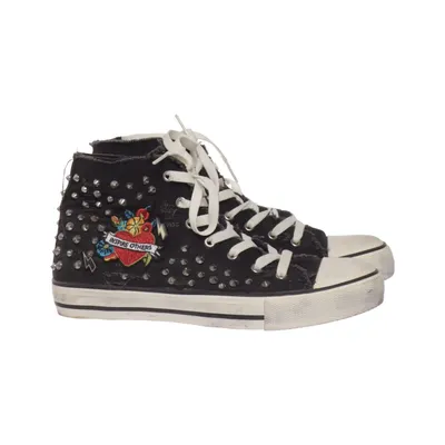 Canvas schoenen (Zwart, Wit) van Zara Basic Collection