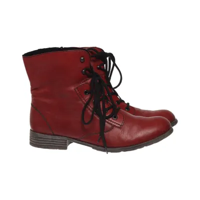 Laced boots (Red) from Rieker
