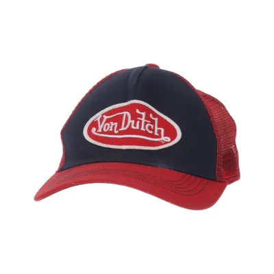 Casquette de camionneur (Bleu, Rouge) de Von Dutch Coton, Polyester