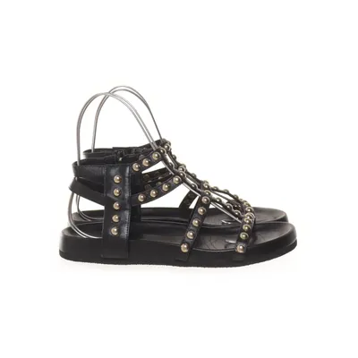 Sandals (Black, Gold) from Copenhagen Shoes