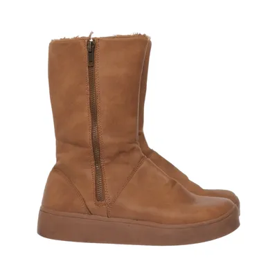 Bottes (Marron) de Sidas Fausse fourrure, Faux cuir, Polyuréthane