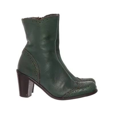 Bottes à talons (Vert) de Sacha