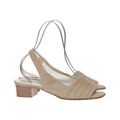 Sandales à talons hauts (Beige) de Frövi Cuir
