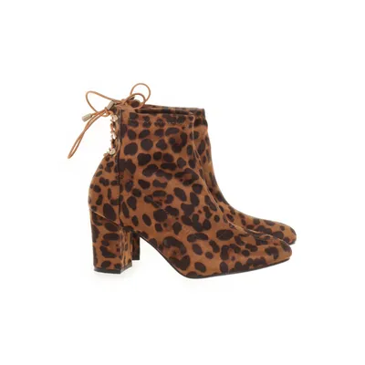 Heeled boots (Brown, Multicolored) from Jumex