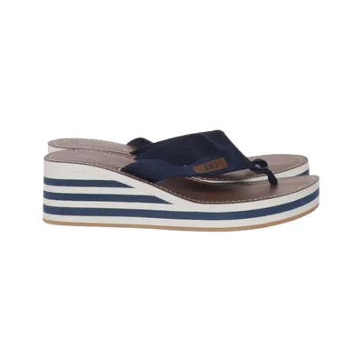 Keilschuhe (Blau, Weiß, Braun) von Donna Girl