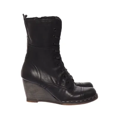 Laced boots (Black) from Pedag Leather
