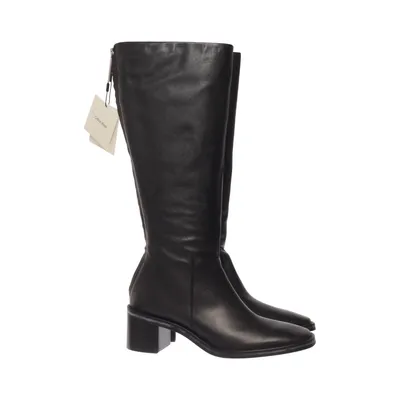 Støvler (Block Heel Knee Boot Lth) fra Calvin Klein Læder