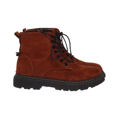 Laced boots (Brown, Red) from Young Spirit