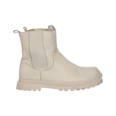 Bottines (Blanc) de Shoesme Cuir