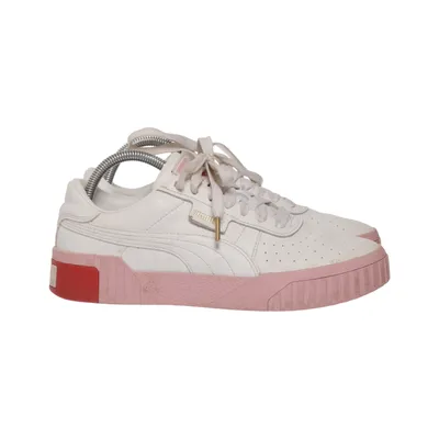 Sneakers (White, Pink, Red) from Puma Leather