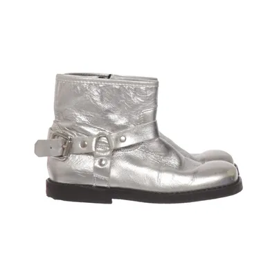 Enkellaarzen (Zilver) van Zara