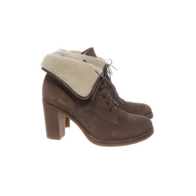 Bottes à talons (Marron, Beige) de Minelli Daim