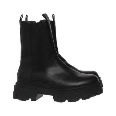 Chelsea boots (Zwart) van Attitude