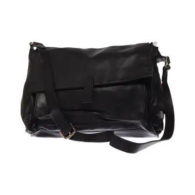 Skuldertaske (Sort) fra Zara Basic Collection Læder, Polyester