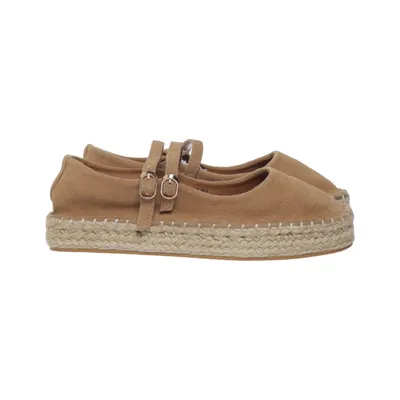 Espadrilles (Beige) van Reserved Leer, Suède
