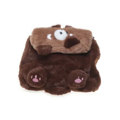 Ryggsäck (Brun, Beige, Vit)