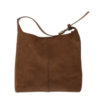 Schoudertas (Bruin) van H&M Polyester, Polyurethaan