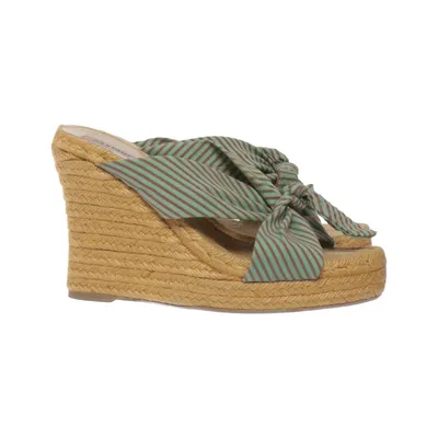 Chaussure compensées (Vert, Marron, Beige) de Castañer