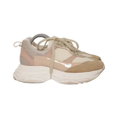 Sneakers (Beige, Gold, White) from Clou
