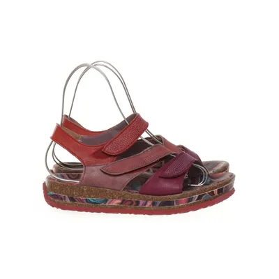 Sandalen (Rood, Meerkleurig, Roze, Lila) van Think! Leer
