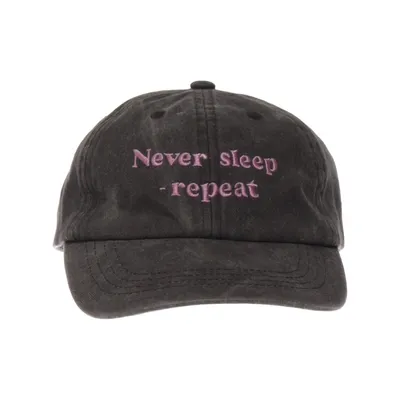 Casquette de baseball (Noir, Rose) de Rikiki