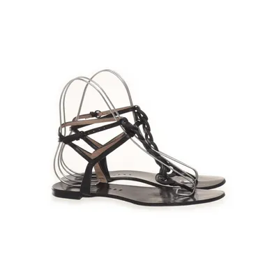 Sandalen (Zwart) van Pura Lopez Leer