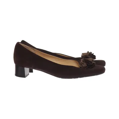 Pumps (Brown) from Brunate Leather
