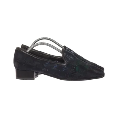 Loafers (Blauw) van Mario Cerutti Leer
