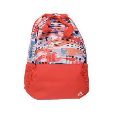 Ryggsäck (Röd, Flerfärgad) från Adidas Polyuretan, Återvunnen polyester