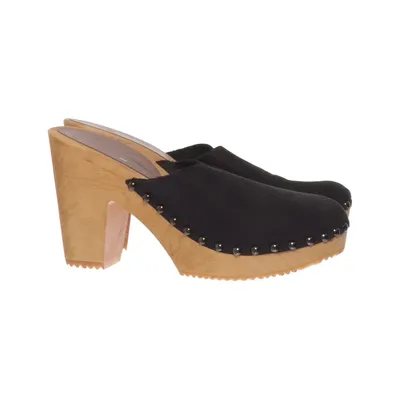 Klompen (Zwart) van Moheda Leer