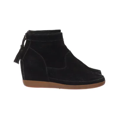 Enkellaarzen (Zwart, Bruin) van Shoe the Bear