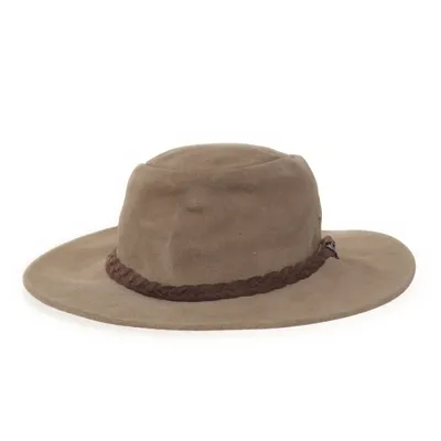 Cowboyhat (Beige) fra Kakadu Læder