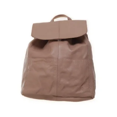 Rugzak (Leder nude beige) van Kiomi Leer